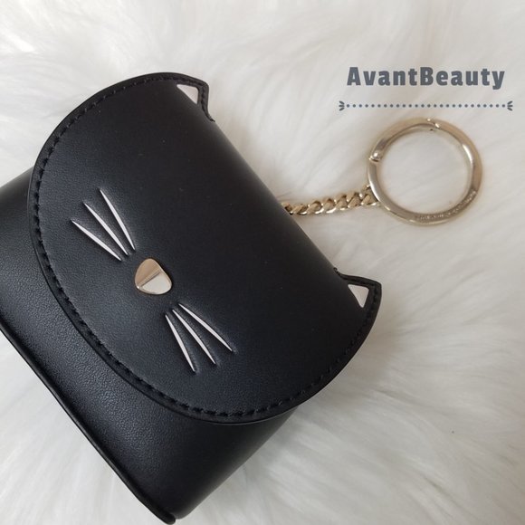 Kate Spade New York Cat Meow Cat Key Fob Black authentic Christmas Shop Early ♥️ - Picture 5 of 8